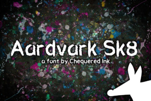 Aardvark Sk8 Font Review