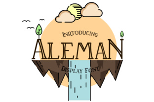 Aleman: A Stylish Display Font