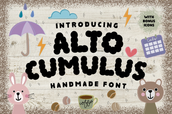 Altocumulus: A Bold Display Font