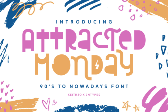 Attracted Monday Font for Business