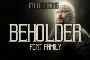 Beholder Font: Gothic Style for Web Design
