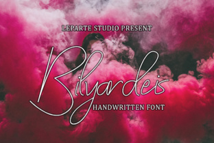 Bilyardeis: Elegant Handwritten Font