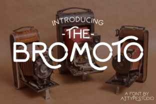 Bromoto: A Bold Display Font