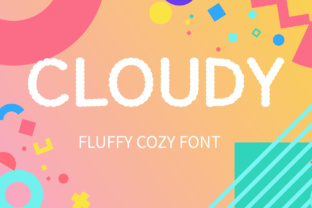 Cloudy: A Soft Typeface for Creative Projects