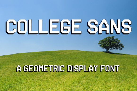 College Sans: A Modern Display Font