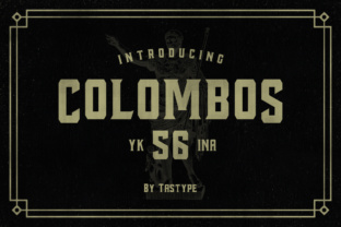 Colombos: A Bold Font for Creative Makers