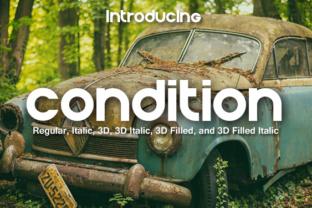 Condition: A Bold Font for Creative Makers