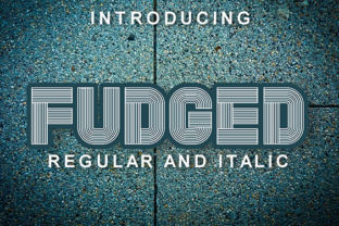 Fudged: A Bold Display Font