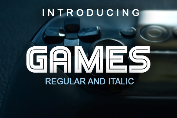 Games Font: A Bold Choice for Editorial Design