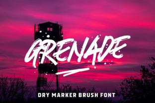 Grenade Font: Bold & Handcrafted for Web Design