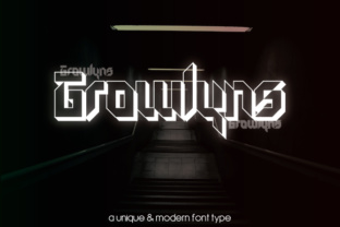 Growlyns: A Bold Font for Business Branding