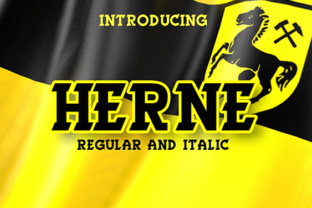 Herne: A Bold Display Font for Web Design