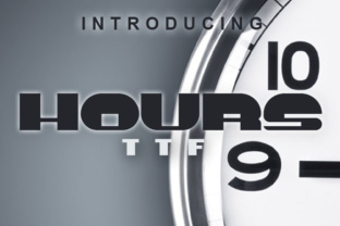 Hours: A Font That Elevates Your Brand