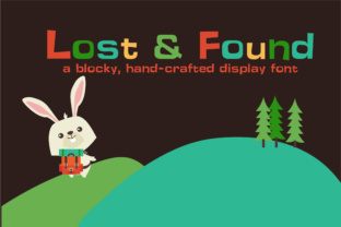 LD Lost and Found Font