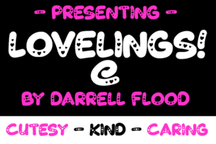 Lovelings Font for Web Design