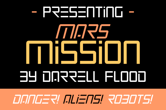 Mars Mission Font for Business