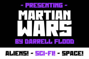 Martian Wars Font: Bold and Futuristic
