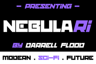 Nebulari: A Futuristic Font for Bold Branding