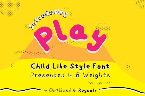 Play: A Handwritten Font for Creative Design