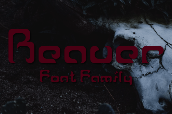 Reaver Family: A Bold Font for Creative Projects