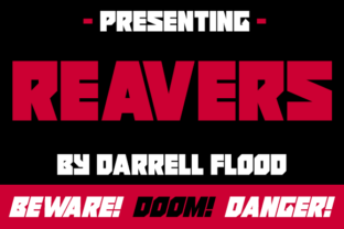 Reavers: A Bold Font for Modern Branding