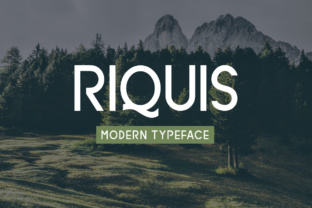Riquis: A New Font for Elegant Design