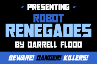 Robot Renegades: A Futuristic Font for Modern Design