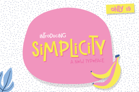 Simplicity Font: Modern Typography