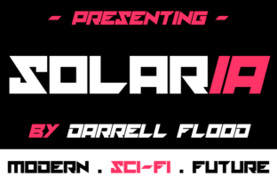 Solaria: A Bold Font for Modern Campaigns
