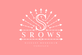 Srows: A Stylish Display Font for Creative Projects