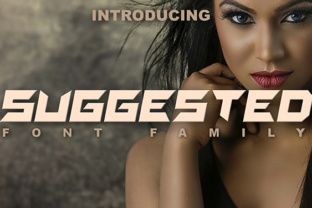 Suggested Family: A Bold Display Font for Web Design