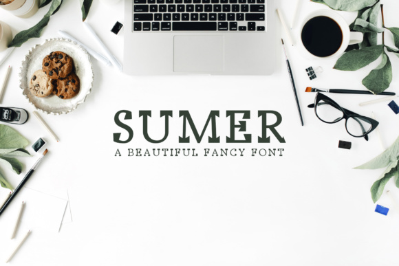 Sumer: A Bold Display Font