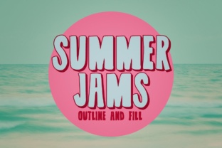 Summer Jams: A Bold Display Font