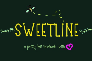 Sweetline: A Fun Display Font