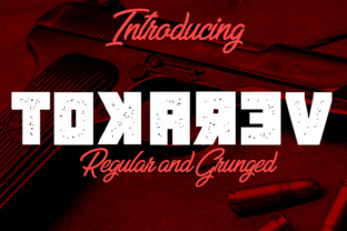 Tokarev: A Bold Display Font for Creative Campaigns
