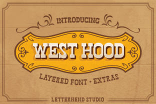 West Hood: A Wild West Font for Bold Campaigns