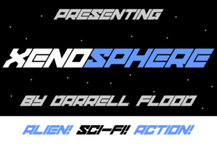 Xenosphere: A Bold Font for Digital Campaigns