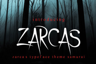 Zarcas: A Bold Font for Business Branding